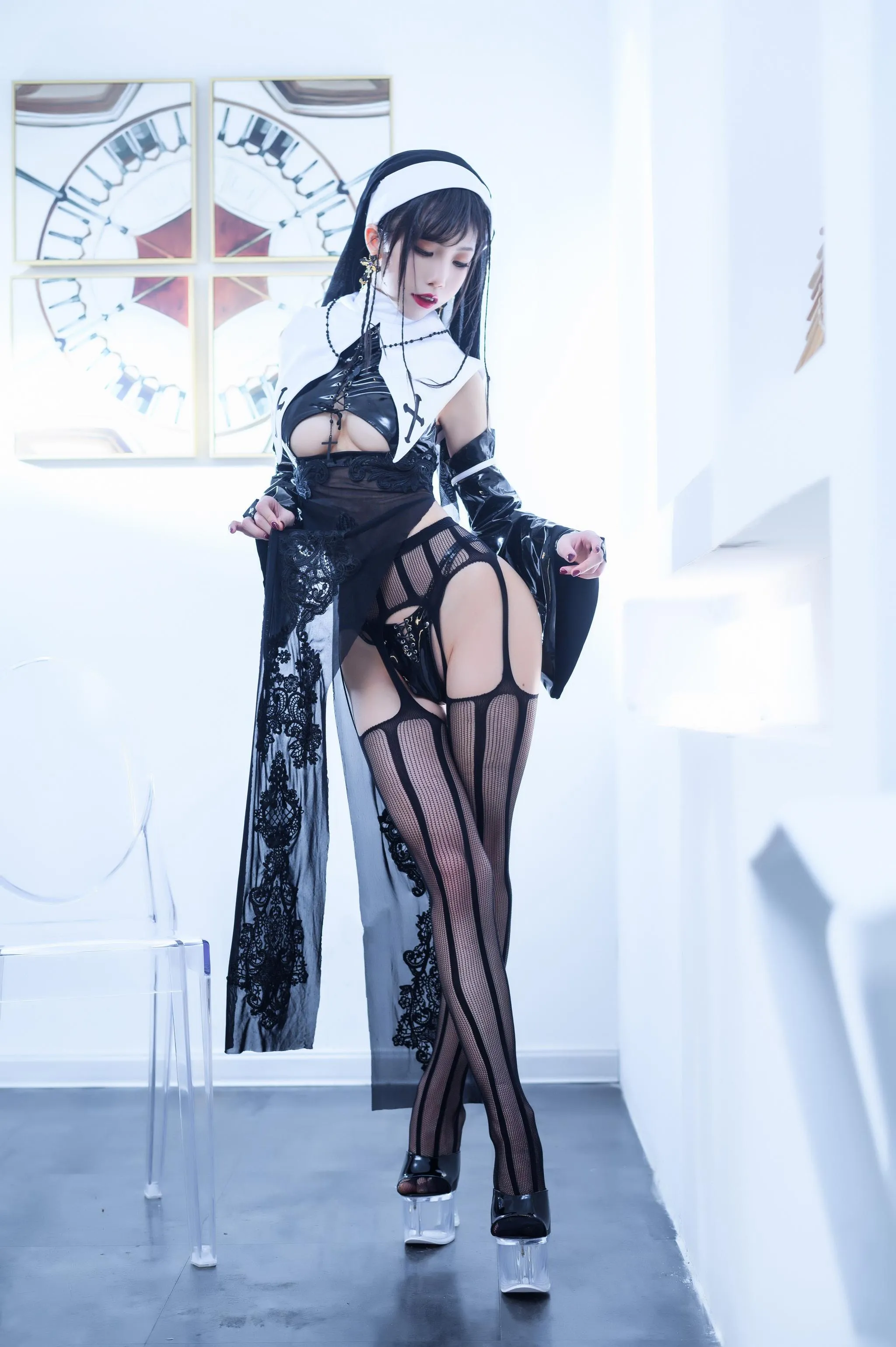 水淼Aqua – NO.51 -修女 [42P]插图9